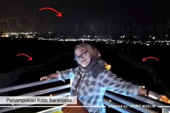 Penampakan Kota Saranjana
